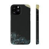 Golden liquid oil - Card Holder Cases iPhone 13 Pro Max Glossy Without gift packaging - phone cases